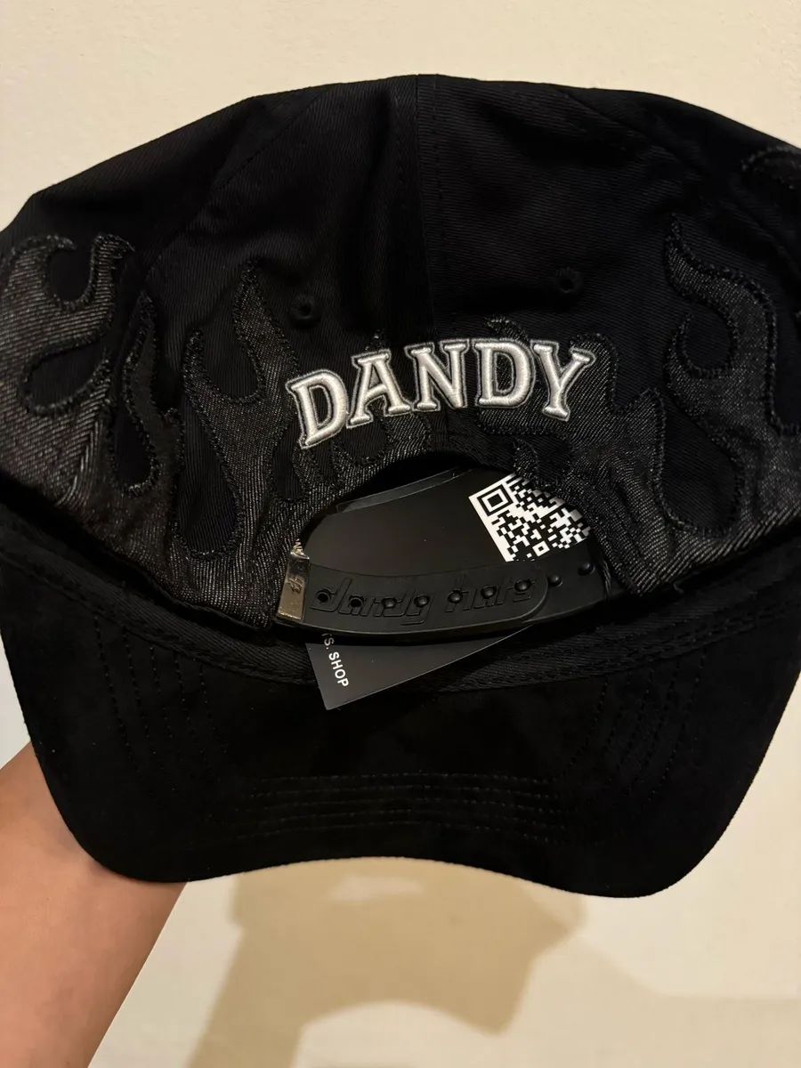 Dandy Stay Cap Original Negro Único Liso - Image 3
