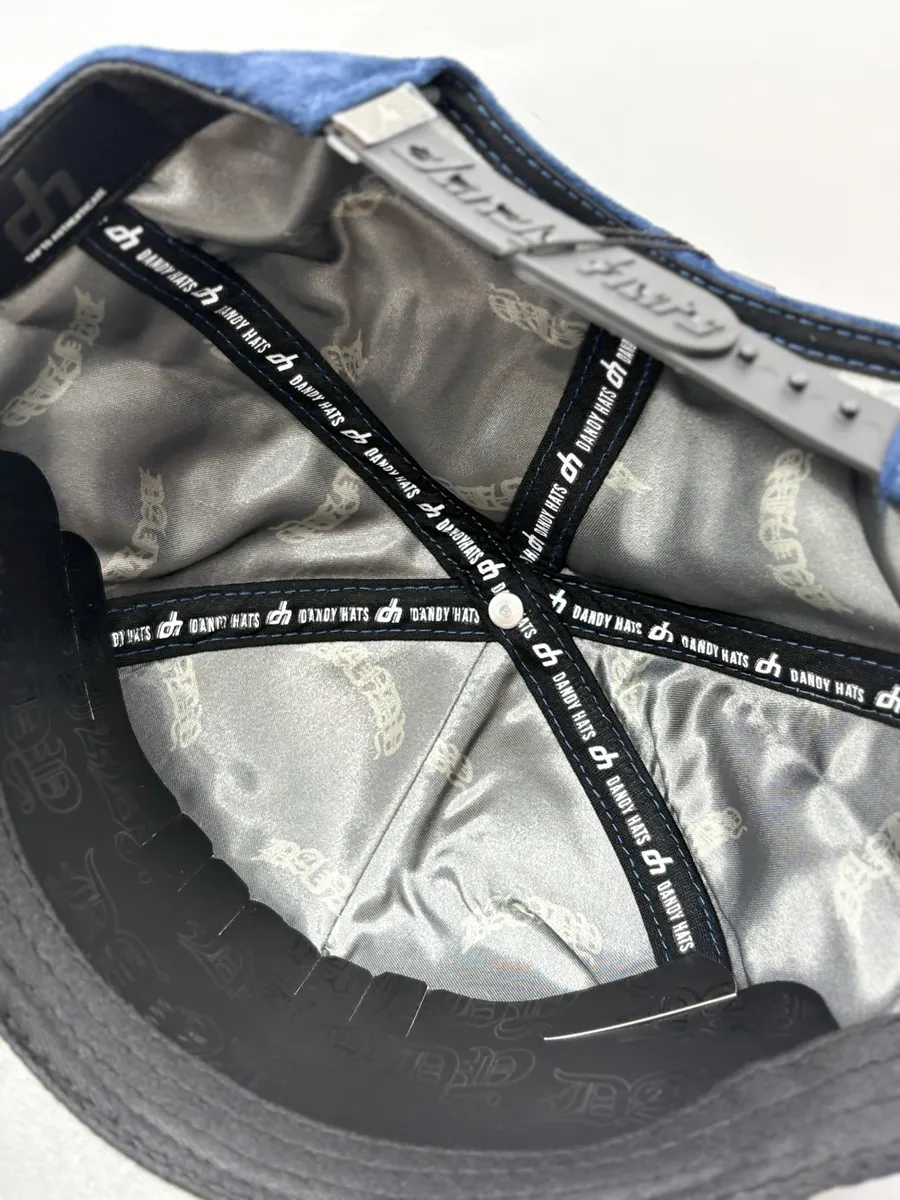 Gorra Dandy Hats New York Ny 4ever Original Azul Oscuro Liso Ajustable - Image 4