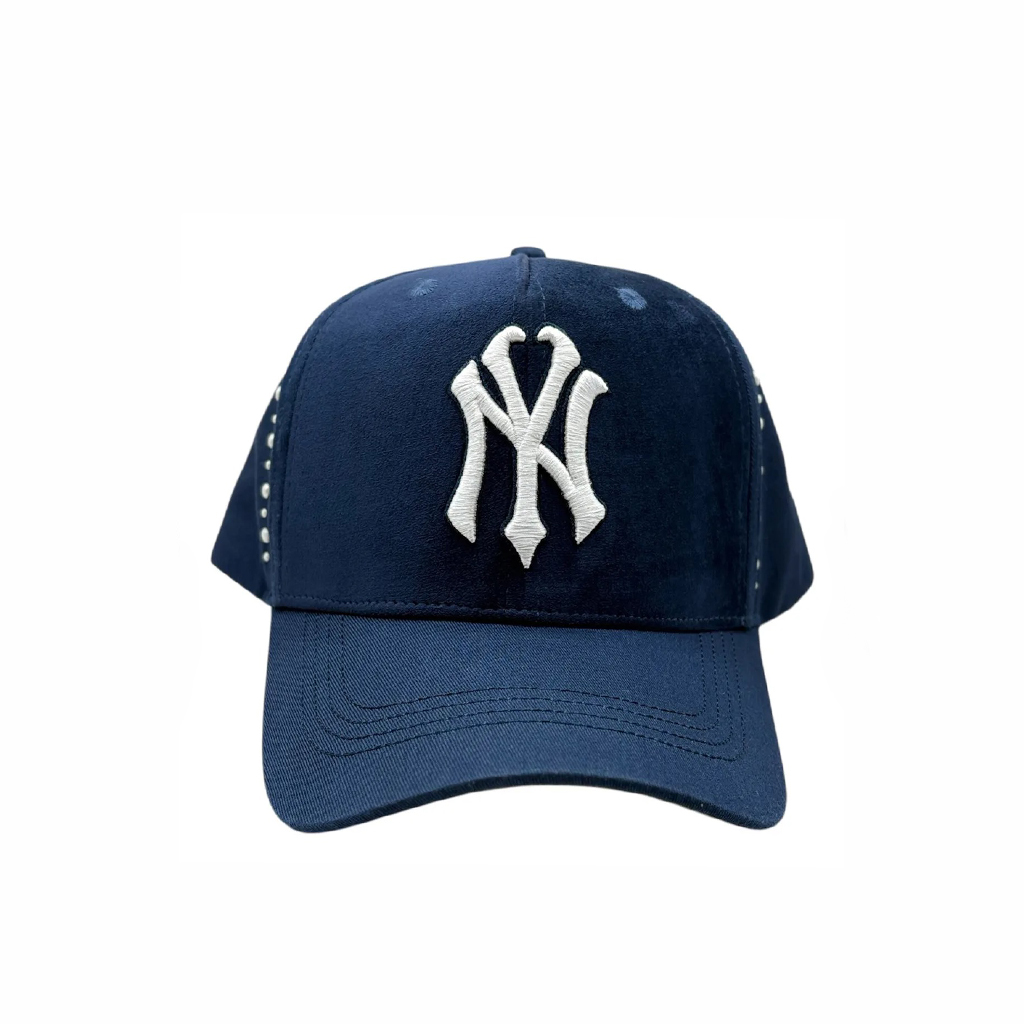 Gorra Dandy Hats New York Ny 4ever Original Azul Oscuro Liso Ajustable