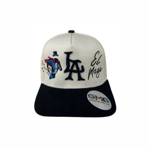 The Magician Snapback Gorra Blanca Dandy